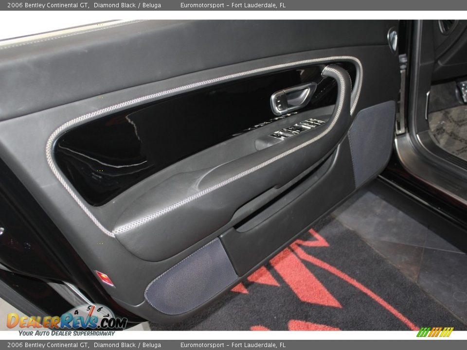 2006 Bentley Continental GT Diamond Black / Beluga Photo #19