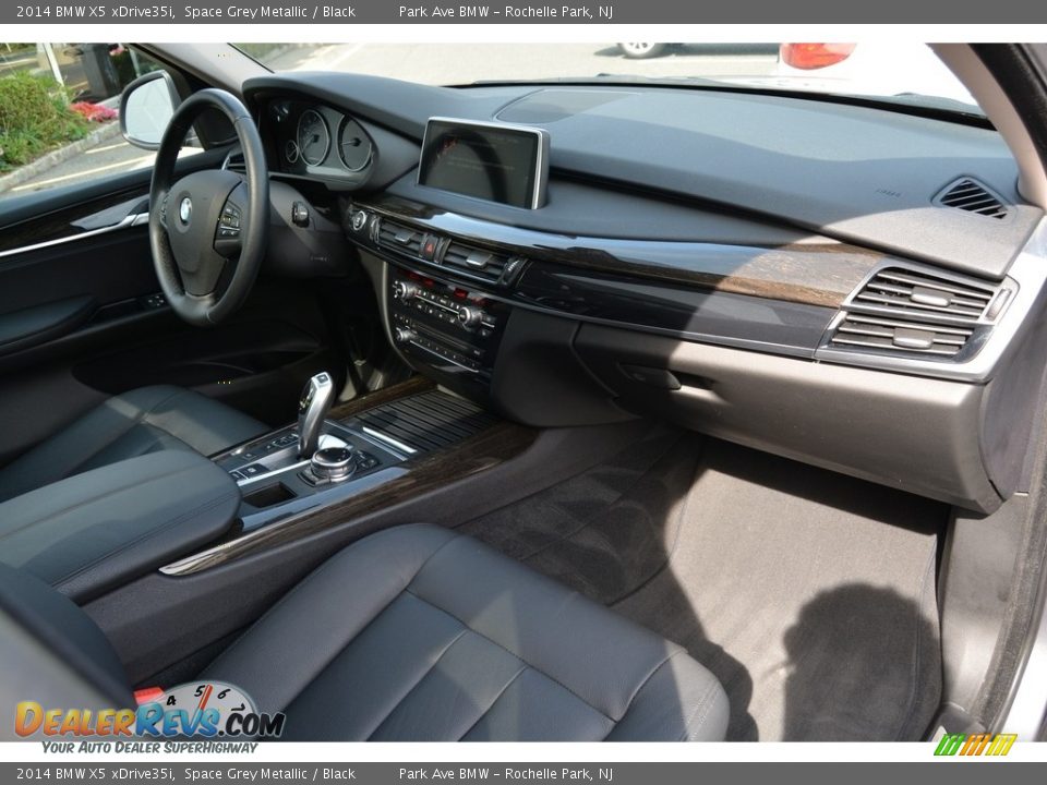2014 BMW X5 xDrive35i Space Grey Metallic / Black Photo #28