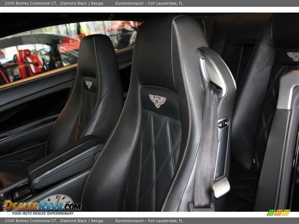 2006 Bentley Continental GT Diamond Black / Beluga Photo #21