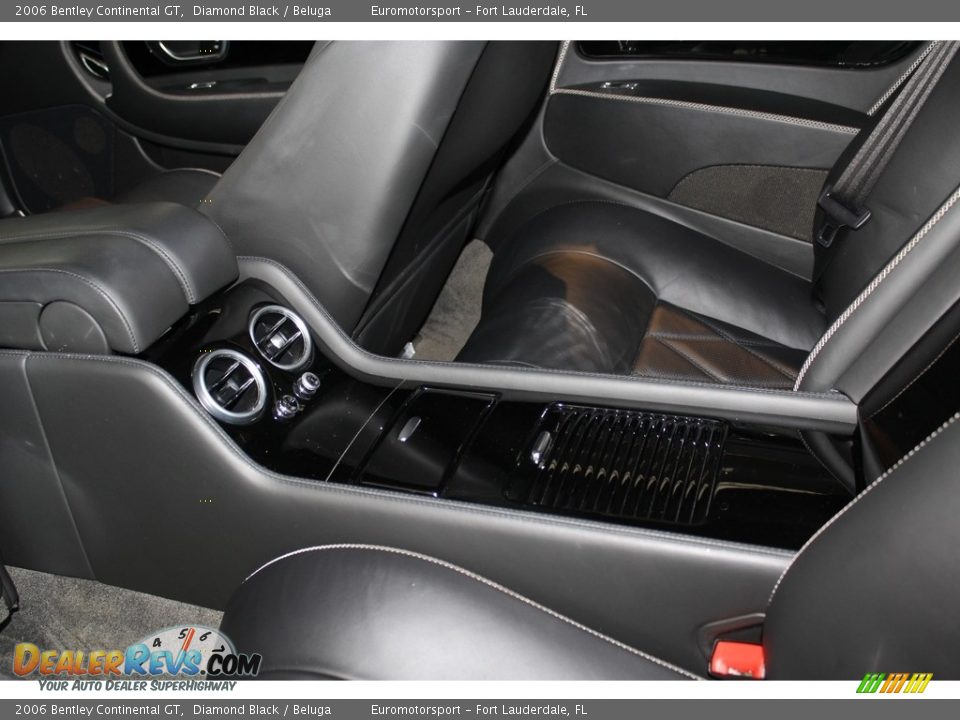 2006 Bentley Continental GT Diamond Black / Beluga Photo #24