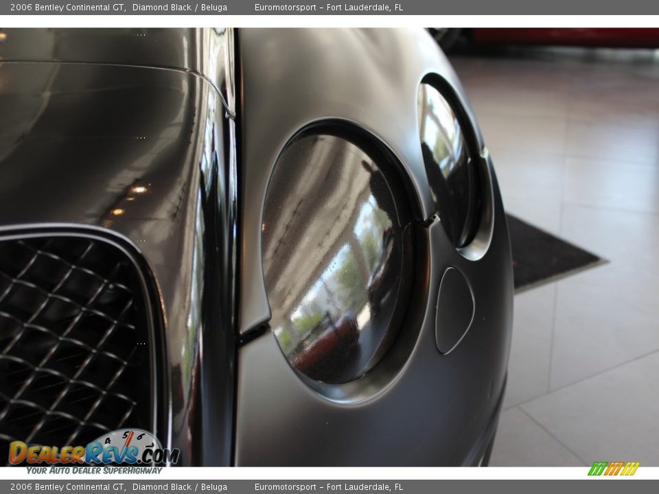 2006 Bentley Continental GT Diamond Black / Beluga Photo #31