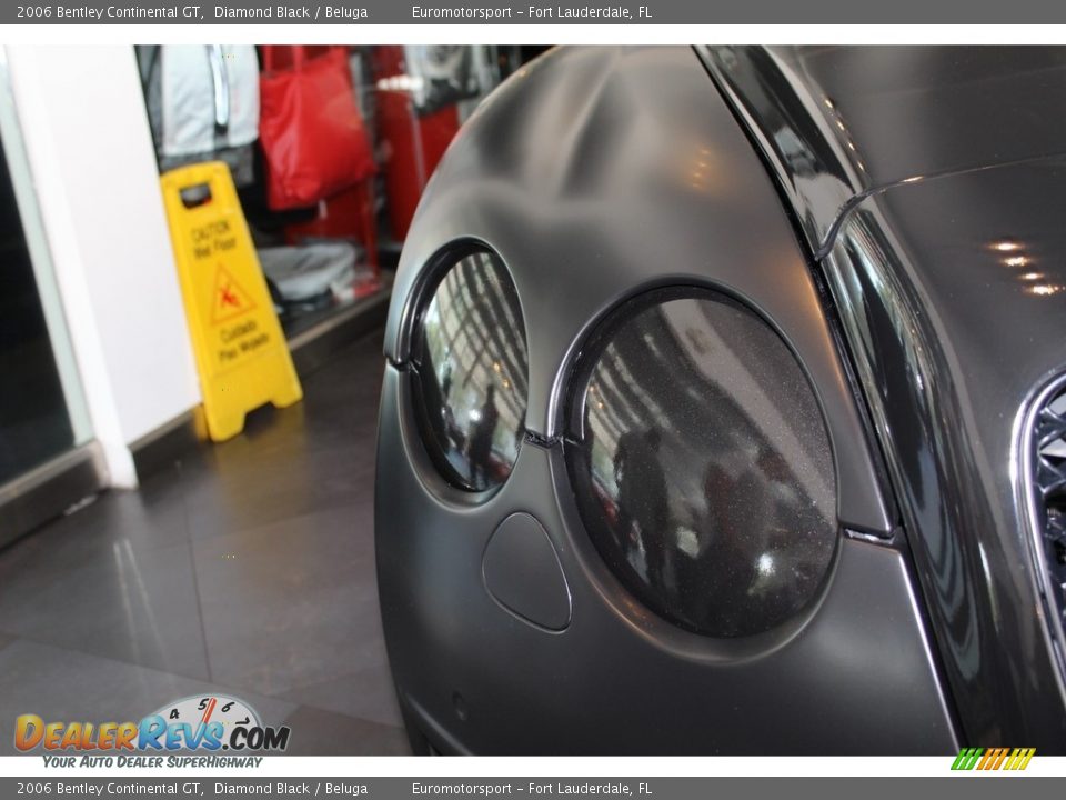 2006 Bentley Continental GT Diamond Black / Beluga Photo #34