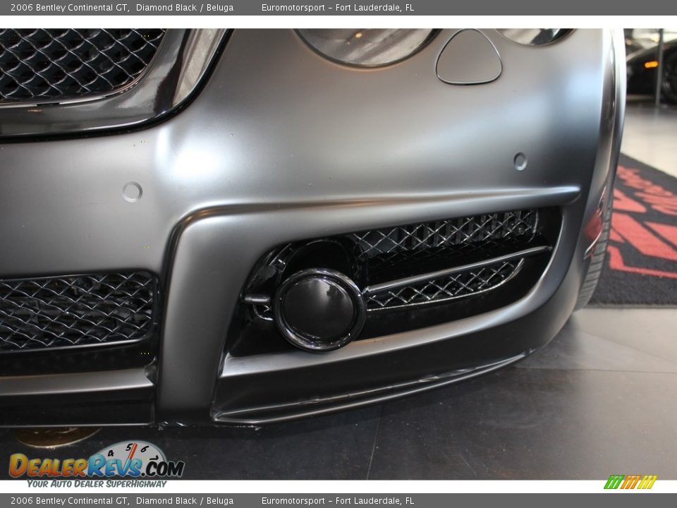 2006 Bentley Continental GT Diamond Black / Beluga Photo #36