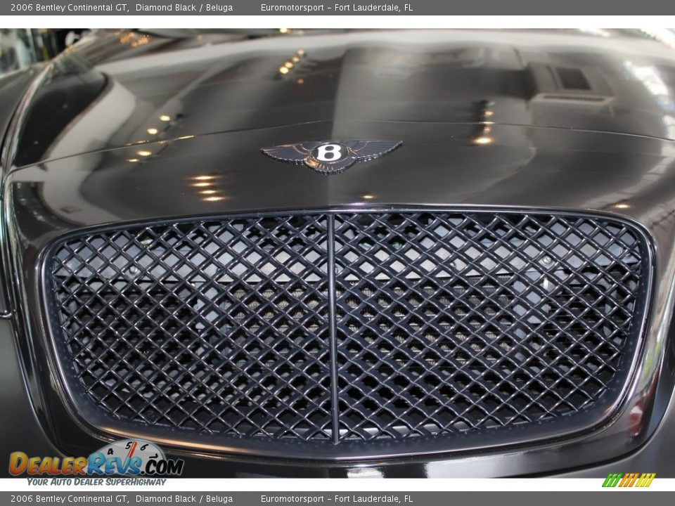 2006 Bentley Continental GT Diamond Black / Beluga Photo #37