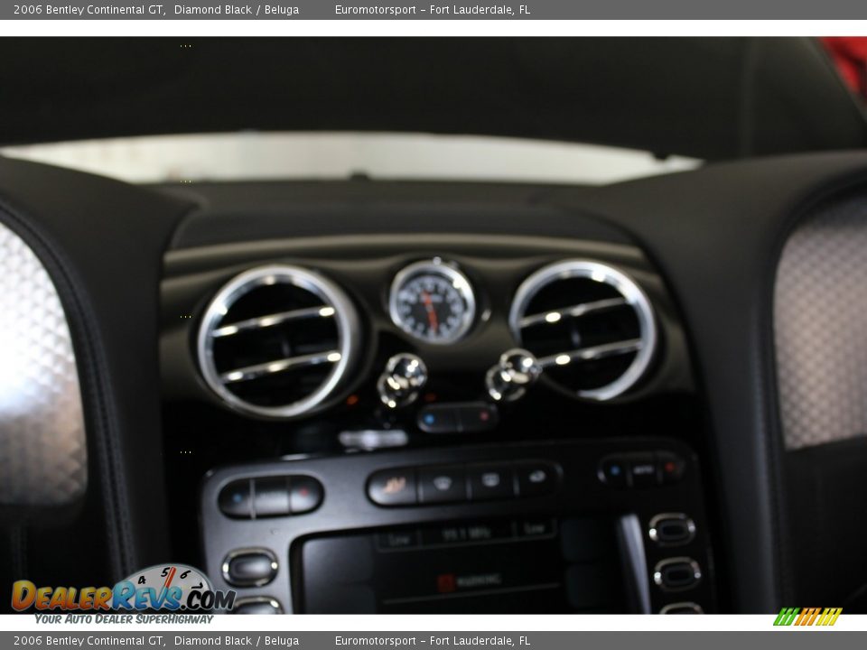 2006 Bentley Continental GT Diamond Black / Beluga Photo #40