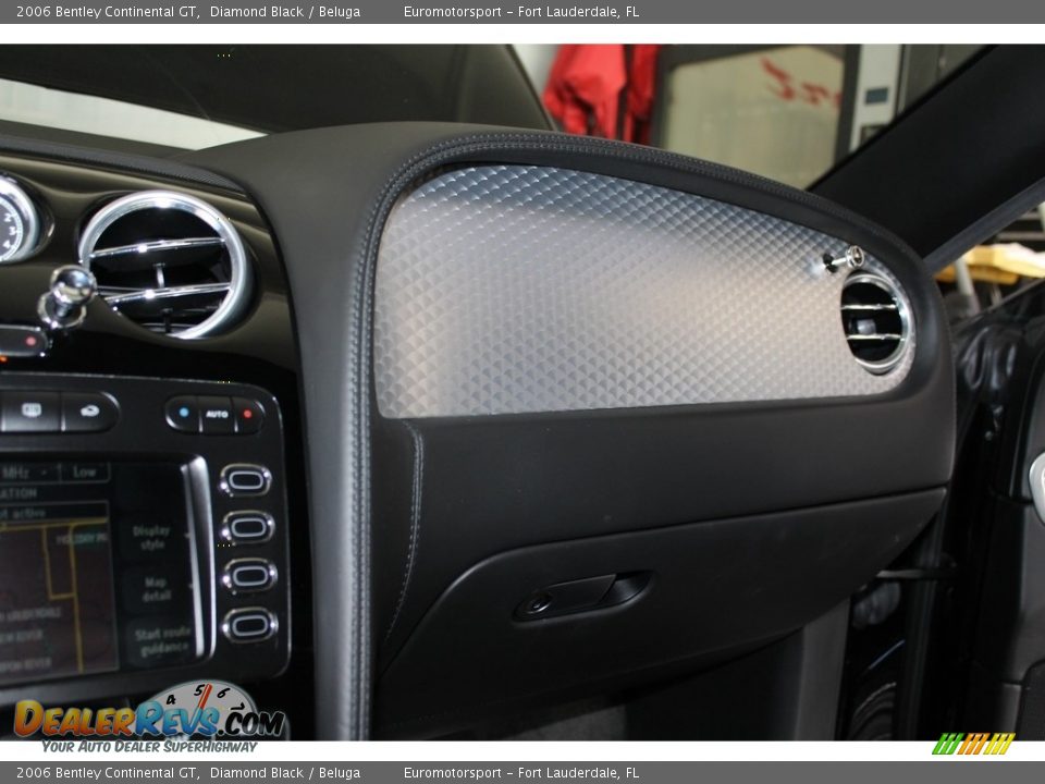 2006 Bentley Continental GT Diamond Black / Beluga Photo #41