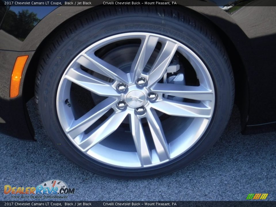 2017 Chevrolet Camaro LT Coupe Black / Jet Black Photo #3