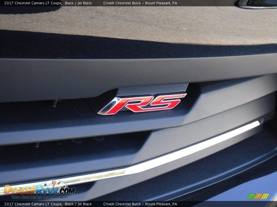 2017 Chevrolet Camaro LT Coupe Black / Jet Black Photo #7