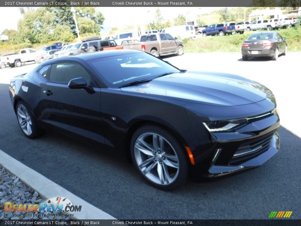 2017 Chevrolet Camaro LT Coupe Black / Jet Black Photo #8