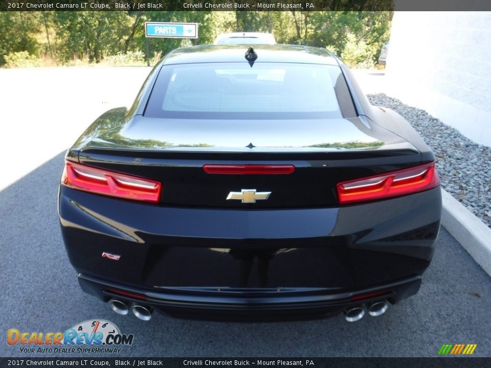 2017 Chevrolet Camaro LT Coupe Black / Jet Black Photo #9