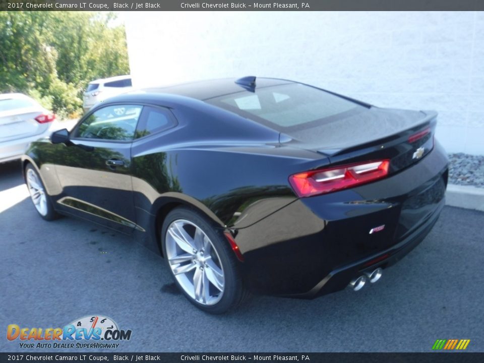 2017 Chevrolet Camaro LT Coupe Black / Jet Black Photo #10