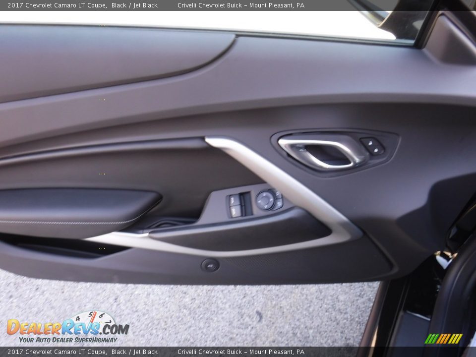 2017 Chevrolet Camaro LT Coupe Black / Jet Black Photo #12