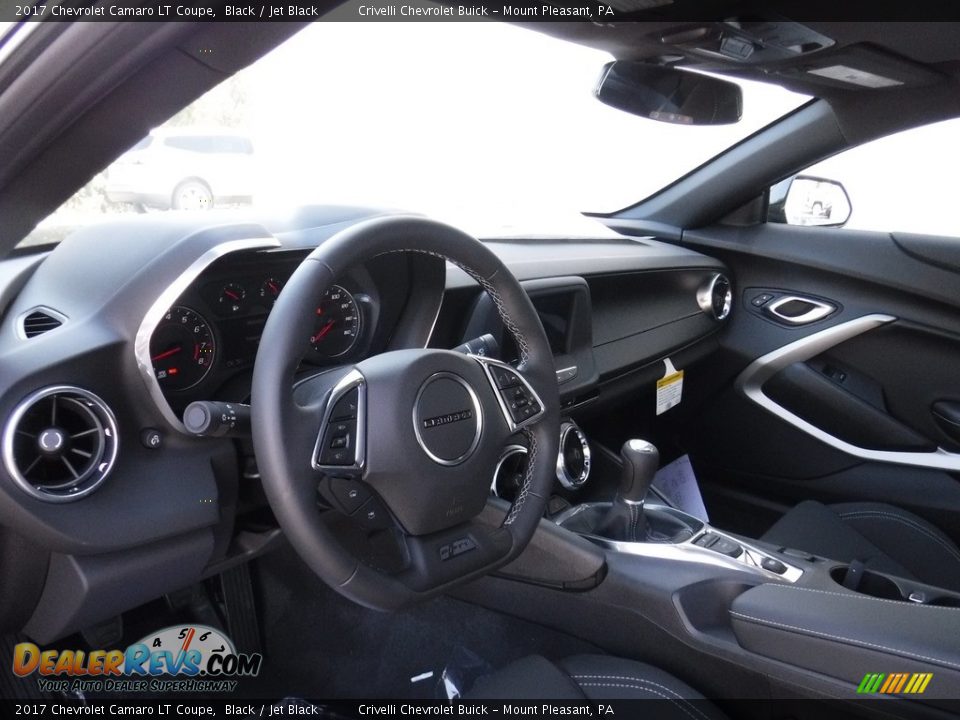 2017 Chevrolet Camaro LT Coupe Black / Jet Black Photo #13