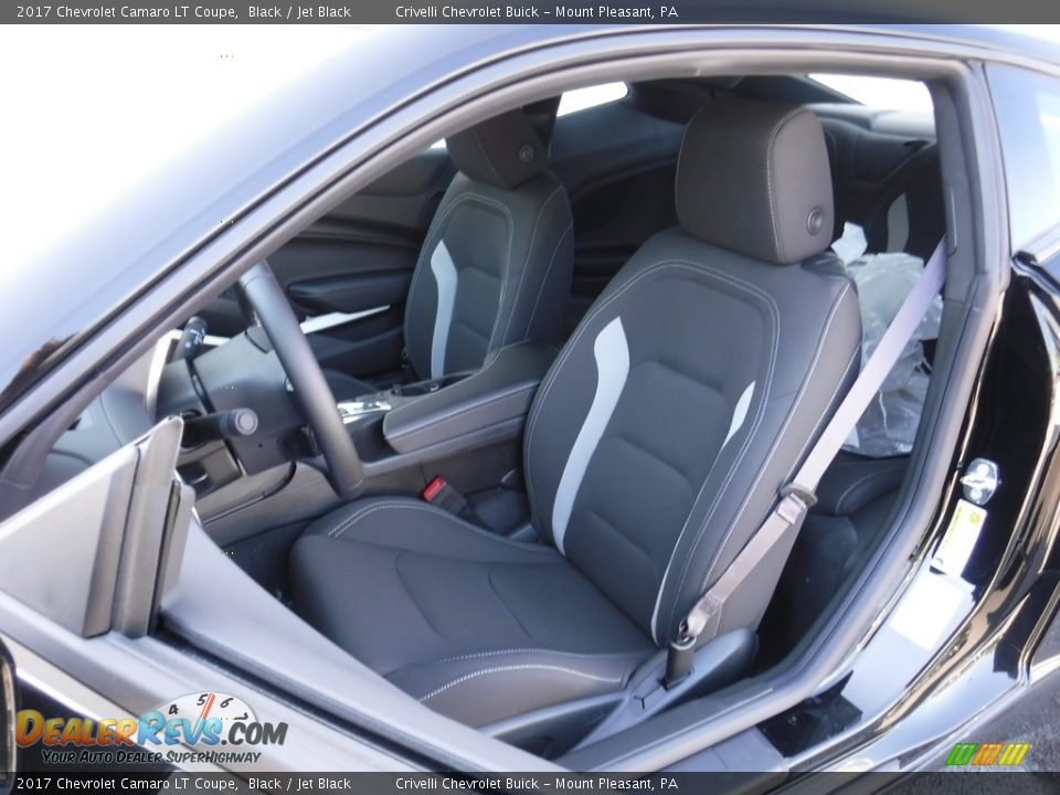2017 Chevrolet Camaro LT Coupe Black / Jet Black Photo #14