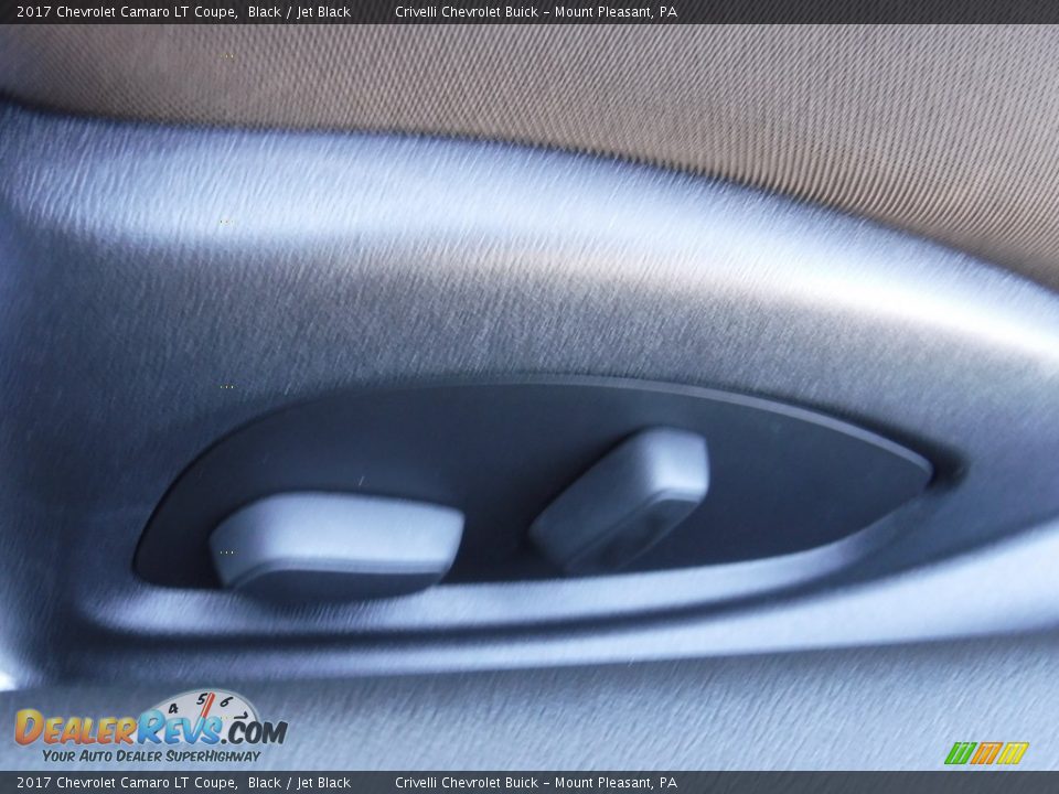 2017 Chevrolet Camaro LT Coupe Black / Jet Black Photo #15