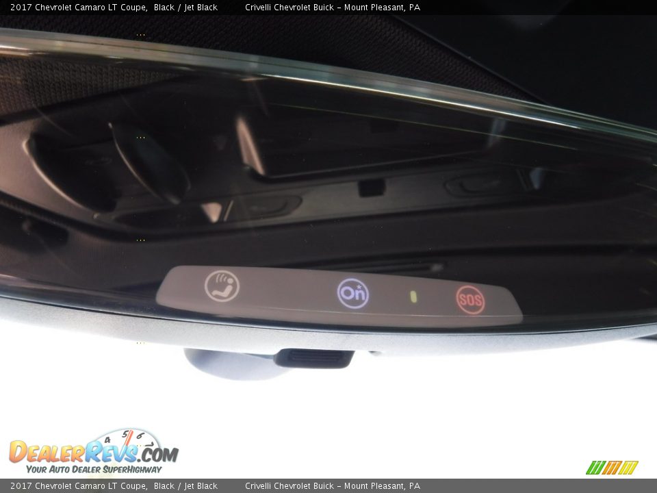 2017 Chevrolet Camaro LT Coupe Black / Jet Black Photo #20