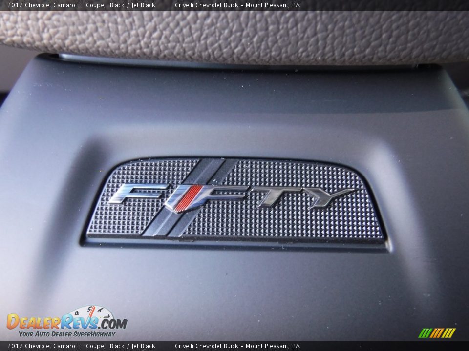 2017 Chevrolet Camaro LT Coupe Black / Jet Black Photo #22