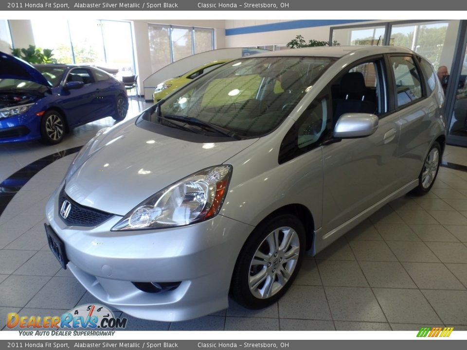 2011 Honda Fit Sport Alabaster Silver Metallic / Sport Black Photo #1