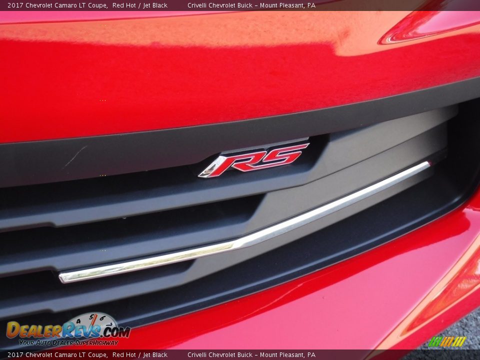 2017 Chevrolet Camaro LT Coupe Red Hot / Jet Black Photo #7