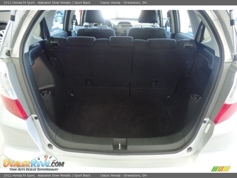 2011 Honda Fit Sport Alabaster Silver Metallic / Sport Black Photo #21