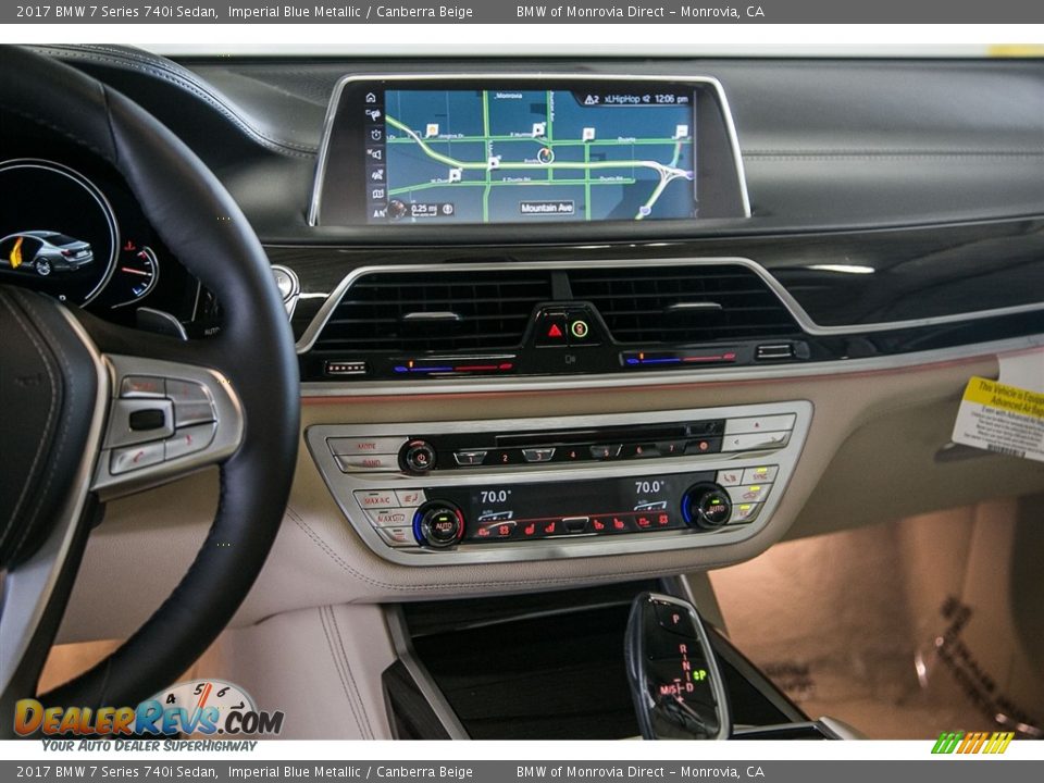 Controls of 2017 BMW 7 Series 740i Sedan Photo #5