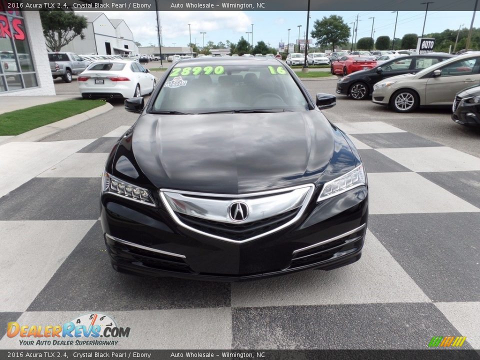 2016 Acura TLX 2.4 Crystal Black Pearl / Ebony Photo #2