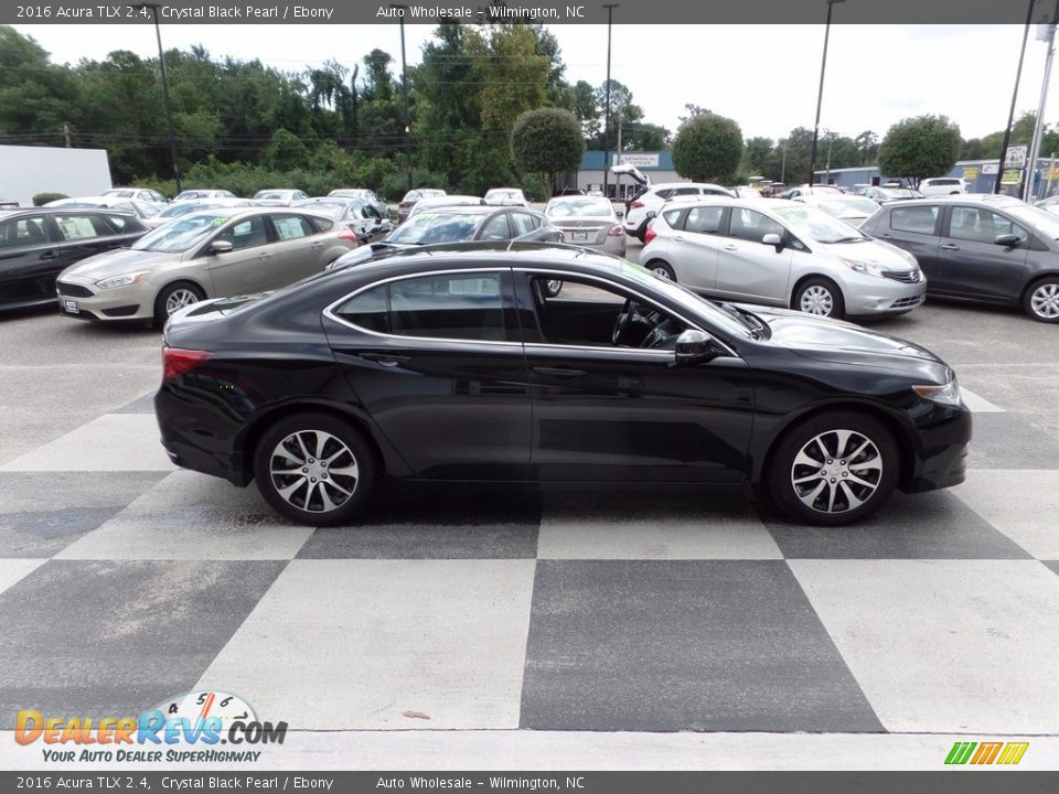 2016 Acura TLX 2.4 Crystal Black Pearl / Ebony Photo #3