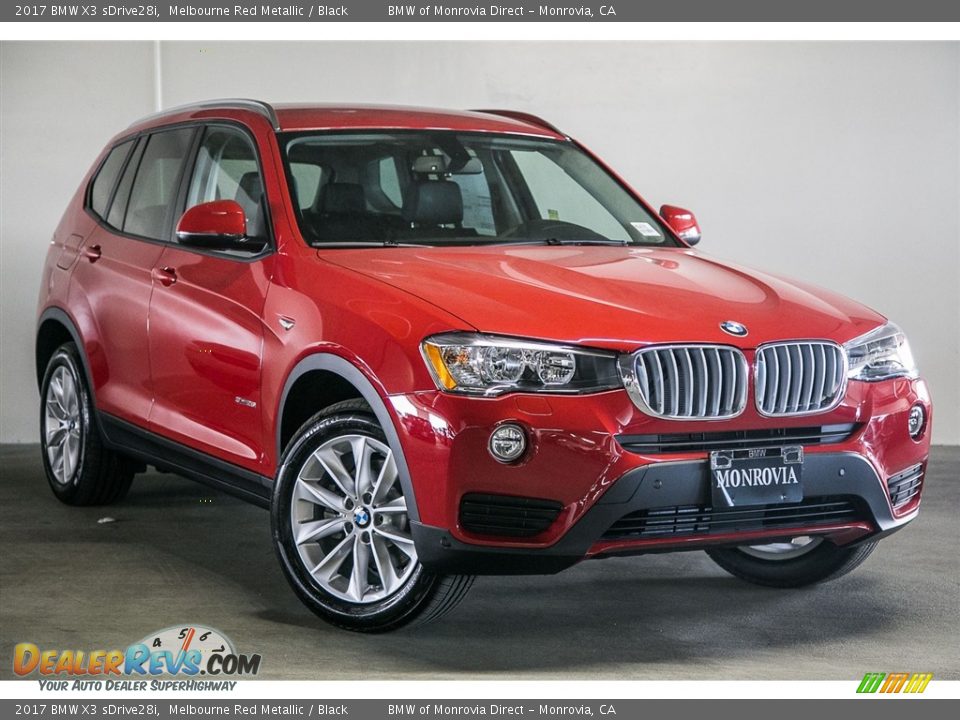 Front 3/4 View of 2017 BMW X3 sDrive28i Photo #12
