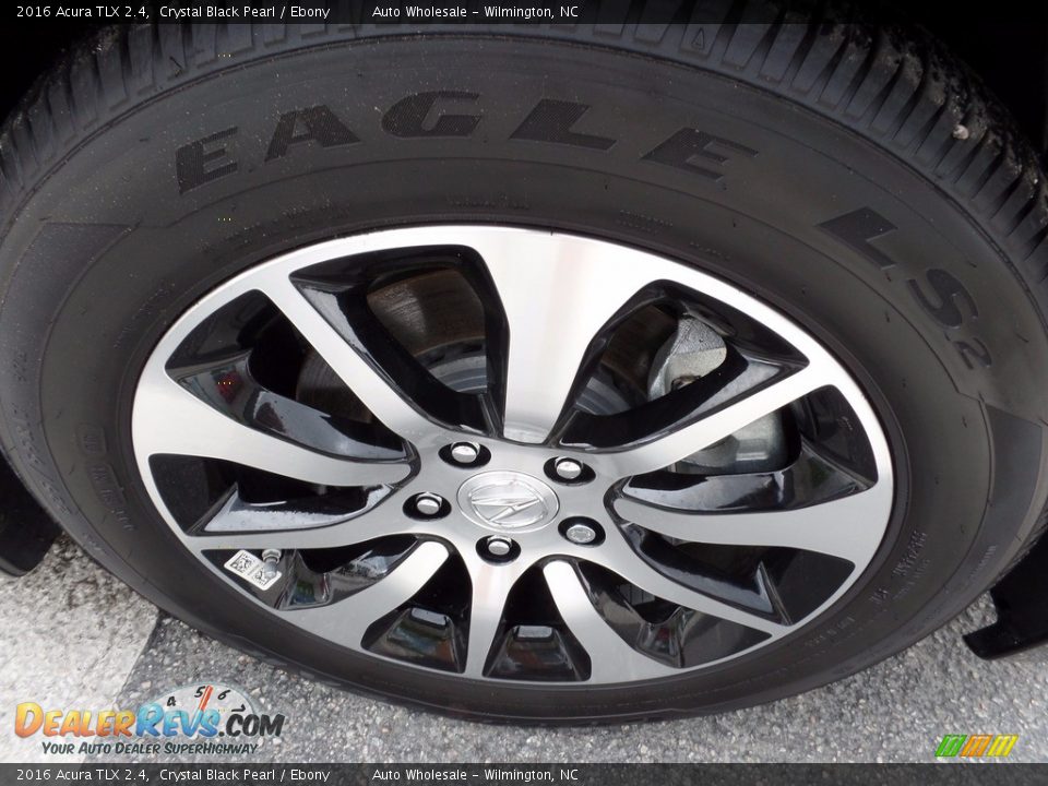 2016 Acura TLX 2.4 Crystal Black Pearl / Ebony Photo #7