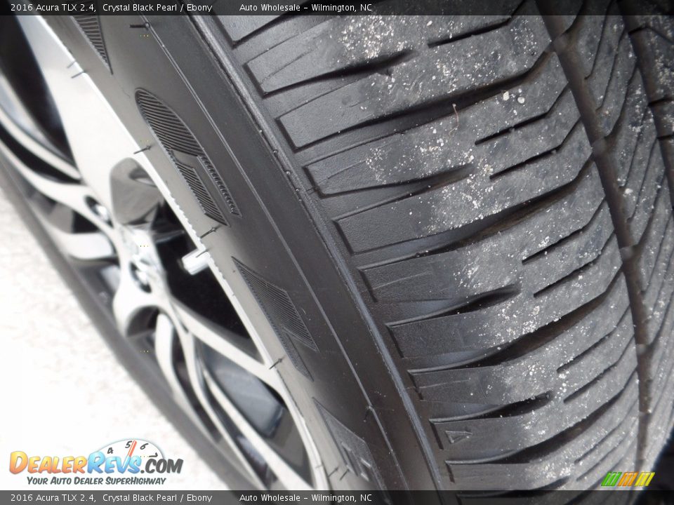 2016 Acura TLX 2.4 Crystal Black Pearl / Ebony Photo #8