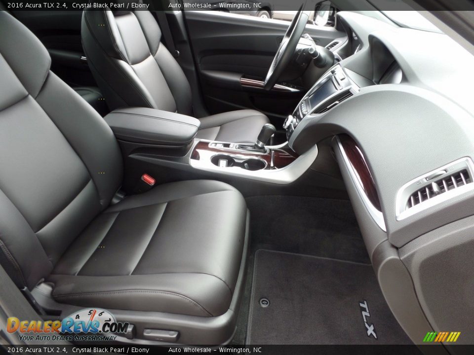 2016 Acura TLX 2.4 Crystal Black Pearl / Ebony Photo #13