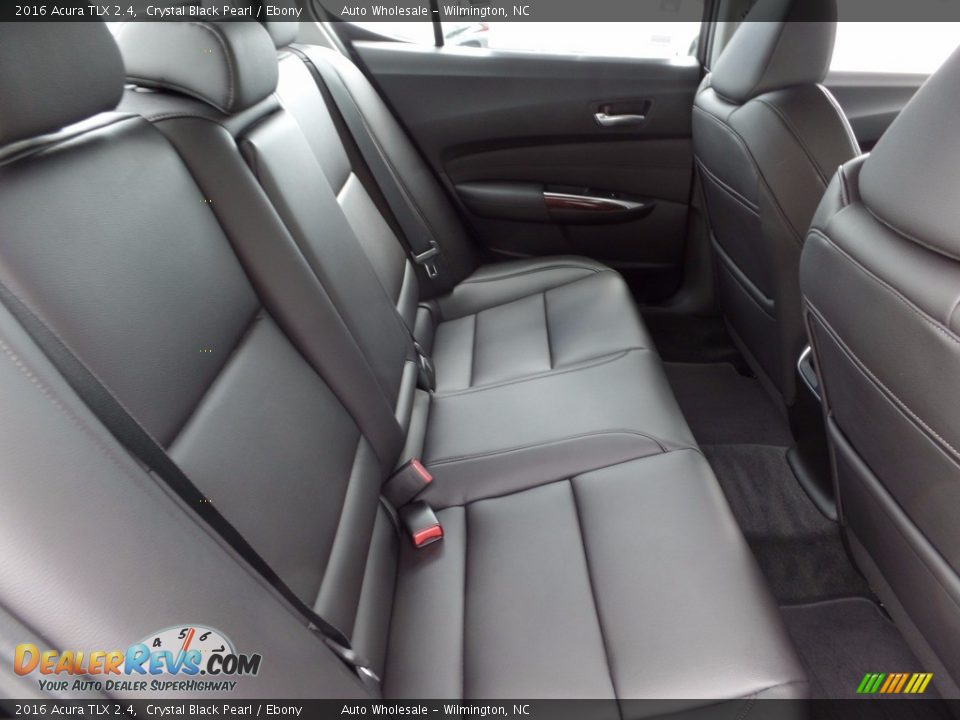 2016 Acura TLX 2.4 Crystal Black Pearl / Ebony Photo #14