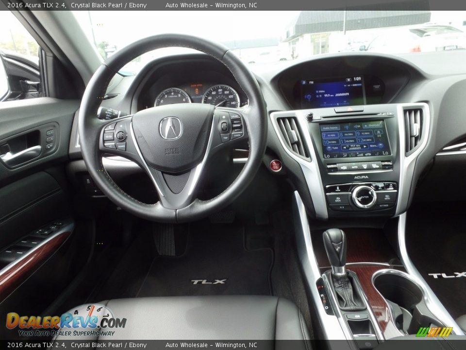 2016 Acura TLX 2.4 Crystal Black Pearl / Ebony Photo #15