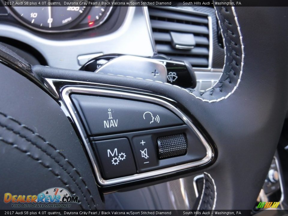 Controls of 2017 Audi S8 plus 4.0T quattro Photo #30