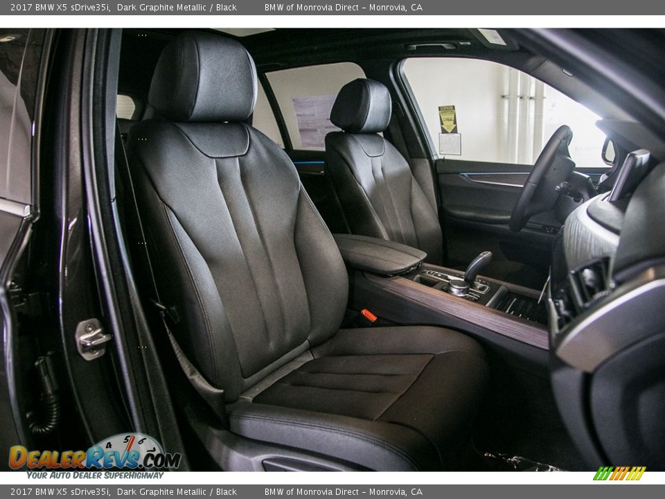 2017 BMW X5 sDrive35i Dark Graphite Metallic / Black Photo #2