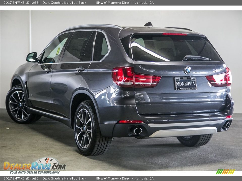 2017 BMW X5 sDrive35i Dark Graphite Metallic / Black Photo #3