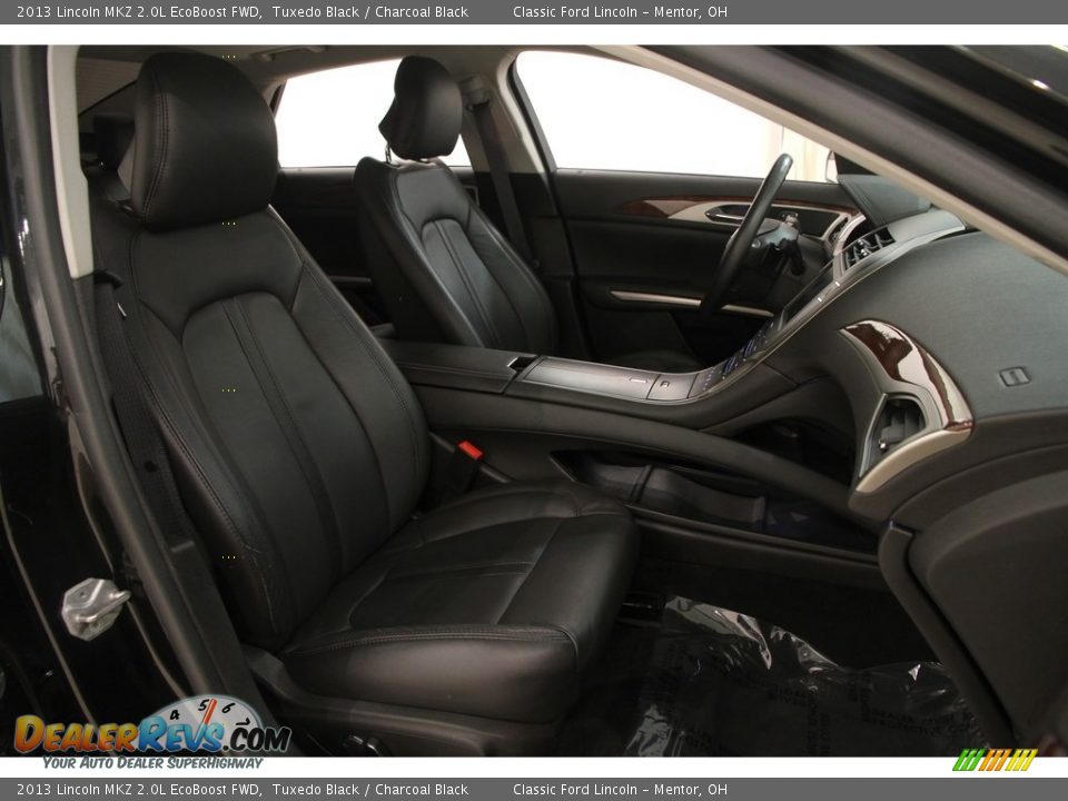 2013 Lincoln MKZ 2.0L EcoBoost FWD Tuxedo Black / Charcoal Black Photo #14