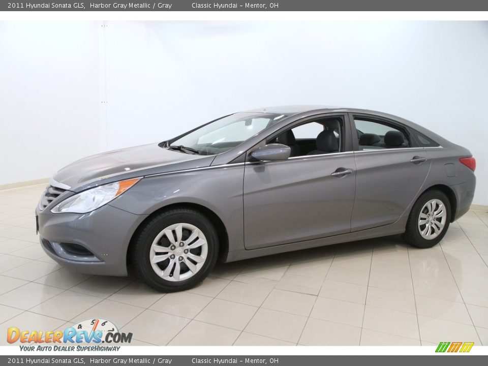 2011 Hyundai Sonata GLS Harbor Gray Metallic / Gray Photo #3