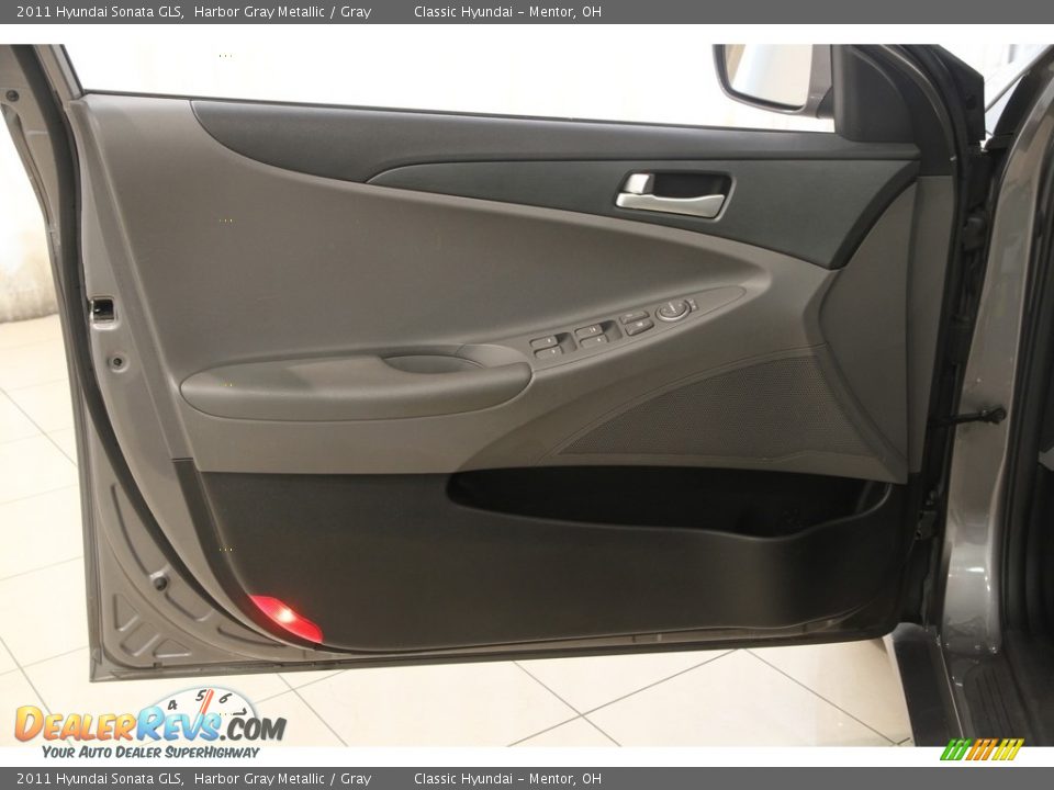 2011 Hyundai Sonata GLS Harbor Gray Metallic / Gray Photo #4