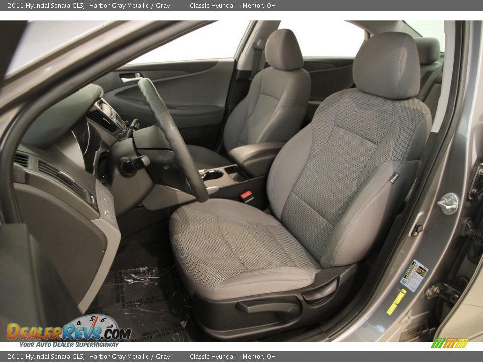 2011 Hyundai Sonata GLS Harbor Gray Metallic / Gray Photo #5