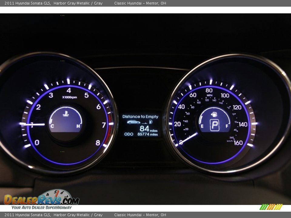 2011 Hyundai Sonata GLS Harbor Gray Metallic / Gray Photo #7