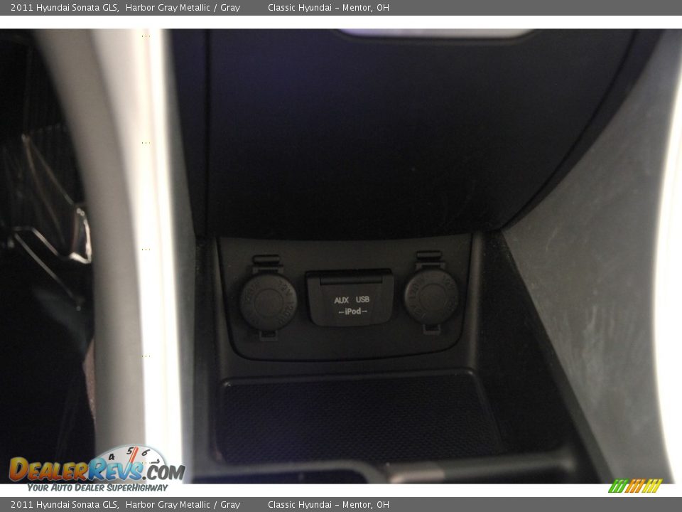 2011 Hyundai Sonata GLS Harbor Gray Metallic / Gray Photo #11
