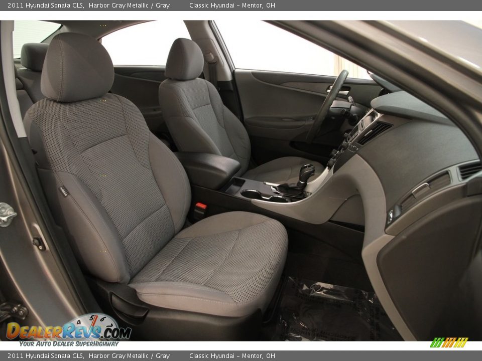 2011 Hyundai Sonata GLS Harbor Gray Metallic / Gray Photo #12