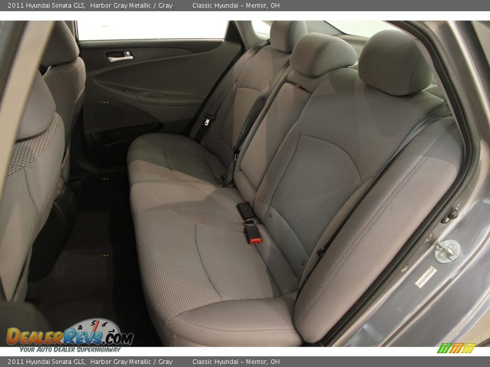 2011 Hyundai Sonata GLS Harbor Gray Metallic / Gray Photo #14