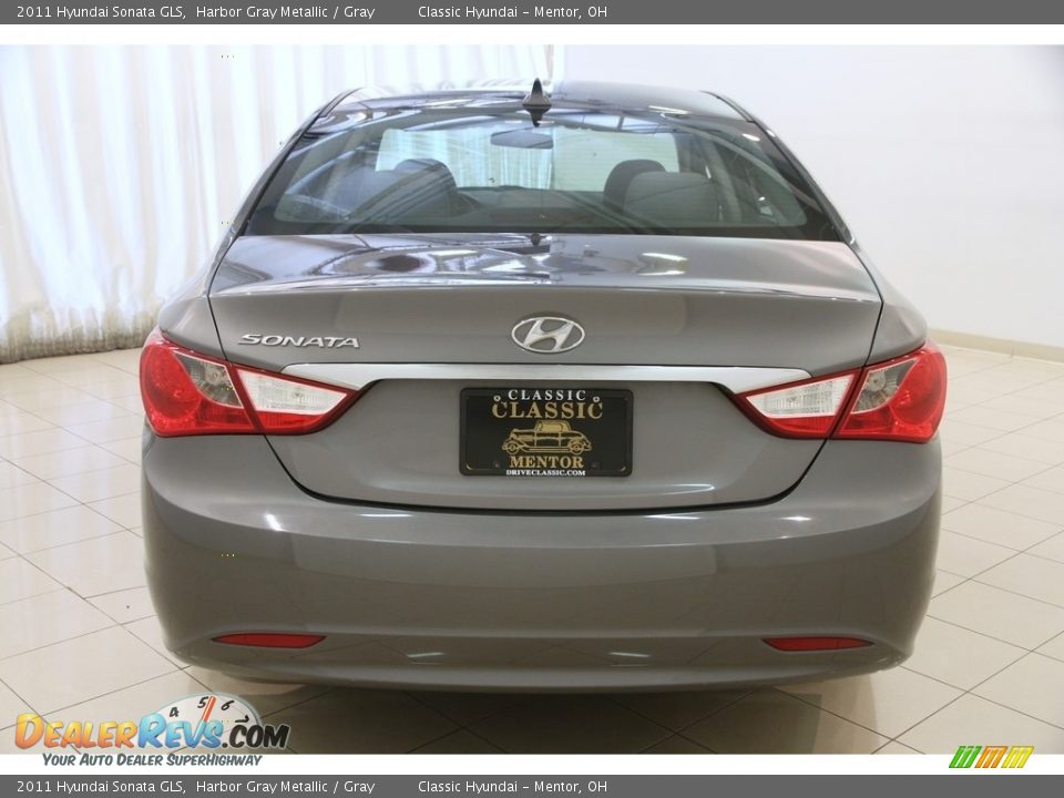 2011 Hyundai Sonata GLS Harbor Gray Metallic / Gray Photo #15