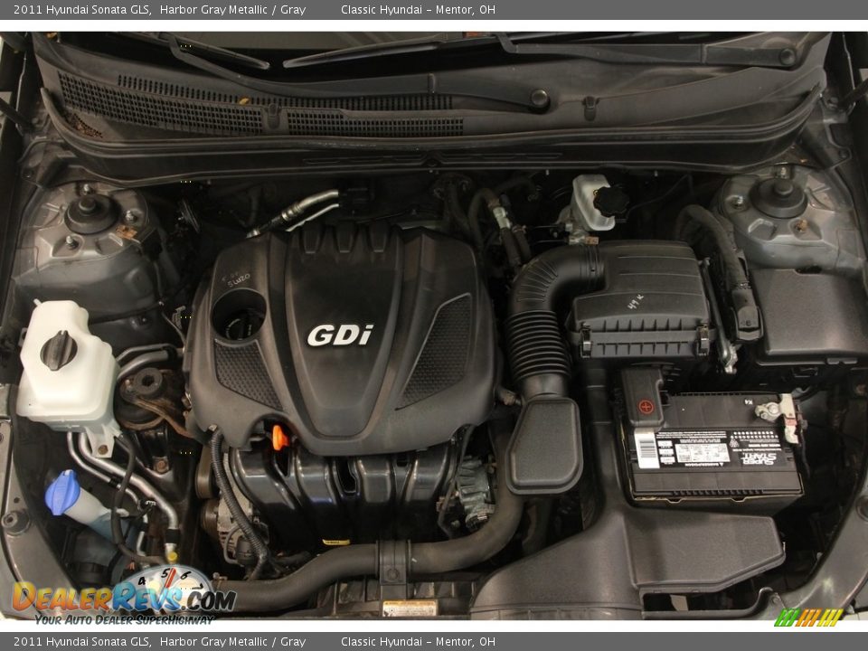 2011 Hyundai Sonata GLS Harbor Gray Metallic / Gray Photo #16