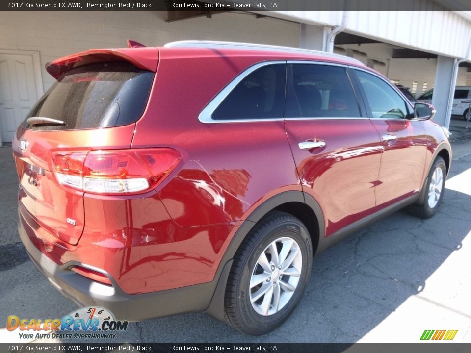 2017 Kia Sorento LX AWD Remington Red / Black Photo #3