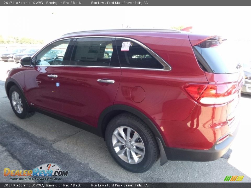 2017 Kia Sorento LX AWD Remington Red / Black Photo #5