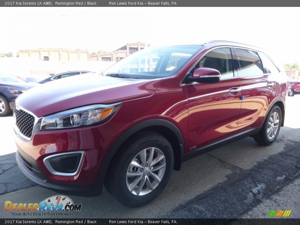 2017 Kia Sorento LX AWD Remington Red / Black Photo #7