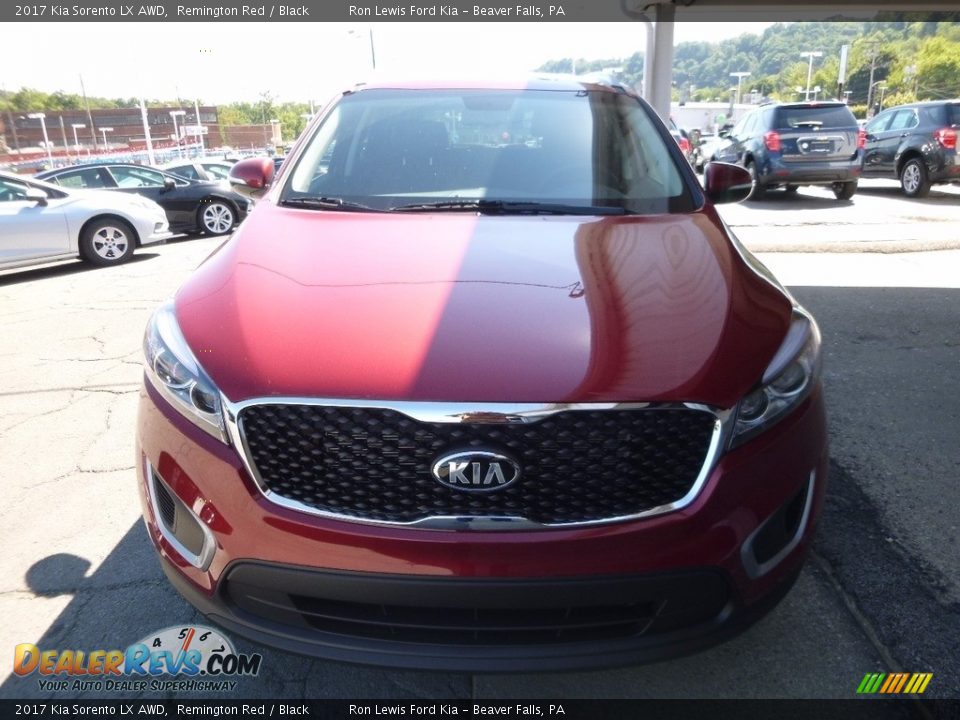 2017 Kia Sorento LX AWD Remington Red / Black Photo #8